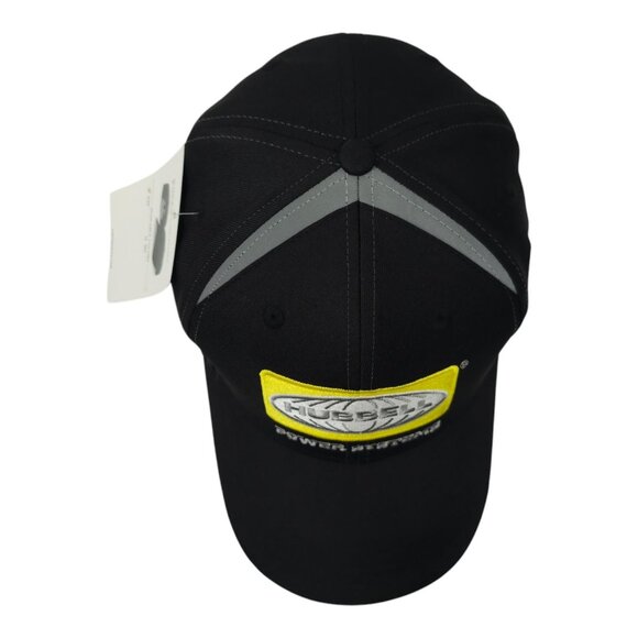 Hubbell Power Systems Strapback Cap Structured Trucker Reflective Baseball Hat - Picture 6 of 13
